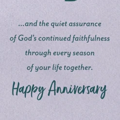 Best Kind of Happiness Religious Anniversary Card