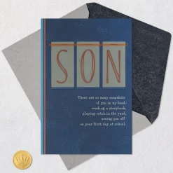 Best Memories and More to Come Birthday Card for Son