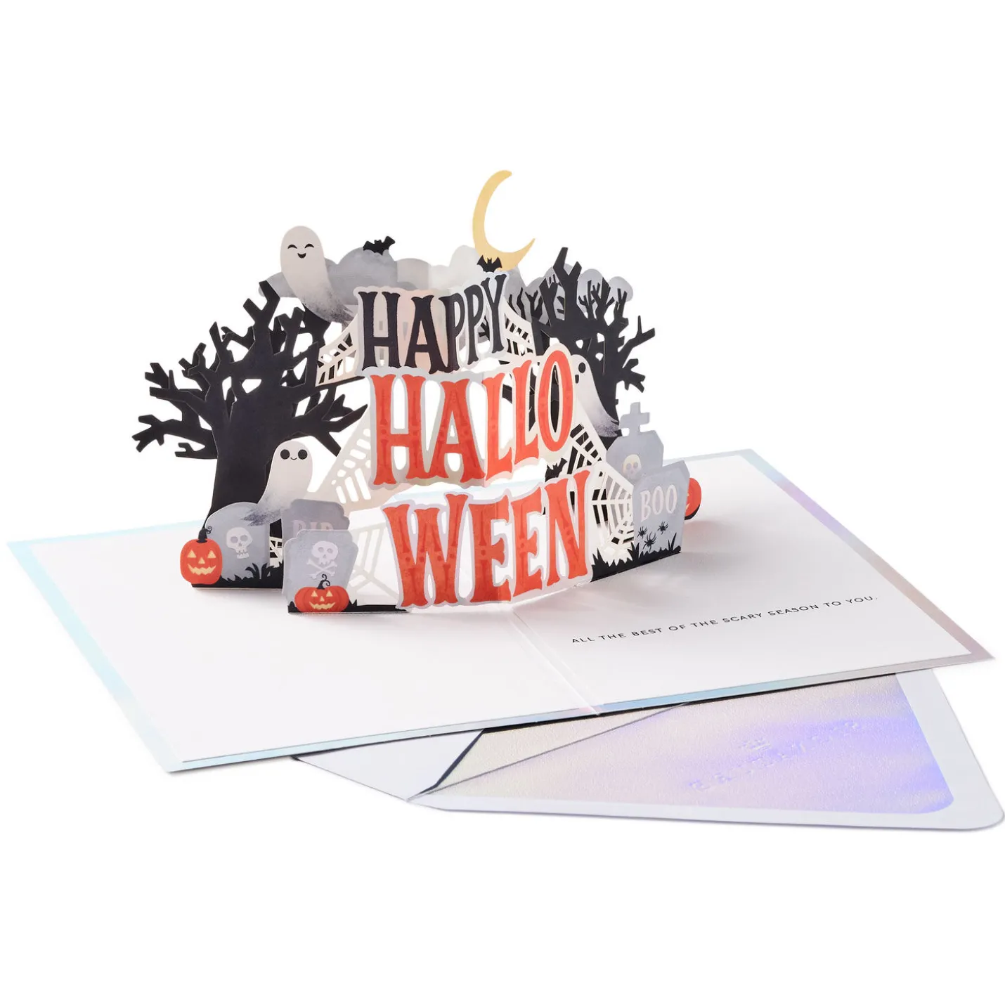 Best of the Scary Season to You 3D Pop-Up Halloween Card