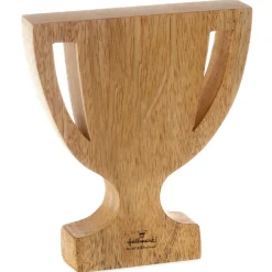 Best Papa Ever Trophy-Shaped Quote Sign, 5.3x6