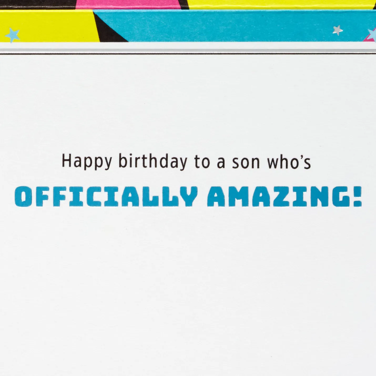 Best Son Customizable Birthday Card With Fill-in-the-Blank Certificate