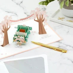 Best Wishes for the Road Ahead 3D Pop-Up Wedding Card