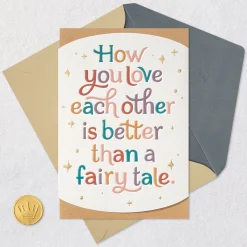Better Than a Fairy Tale Anniversary Card for Family