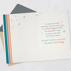 Better Than a Fairy Tale Anniversary Card for Family