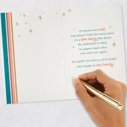 Better Than a Fairy Tale Anniversary Card for Family