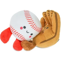 Better Together Baseball and Glove Magnetic Plush Pair, 5