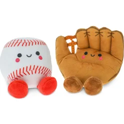 Better Together Baseball and Glove Magnetic Plush Pair, 5