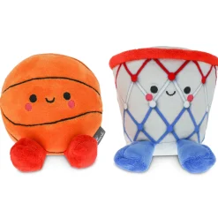 Better Together Basketball and Hoop Magnetic Plush Pair, 6