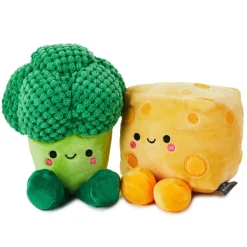 Better Together Broccoli and Cheese Magnetic Plush, 5.75"