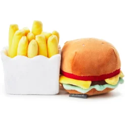 Better Together Burger and Fries Magnetic Plush, 5"