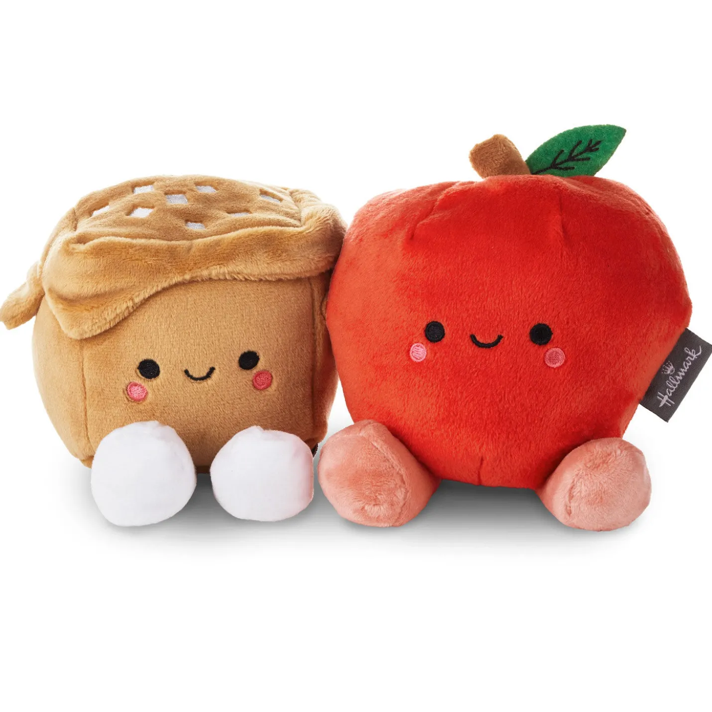 Better Together Caramel and Apple Magnetic Plush, 6.5"