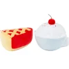 Better Together Cherry Pie and Ice Cream Magnetic Plush Pair, 5"
