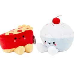 Better Together Cherry Pie and Ice Cream Magnetic Plush Pair, 5"