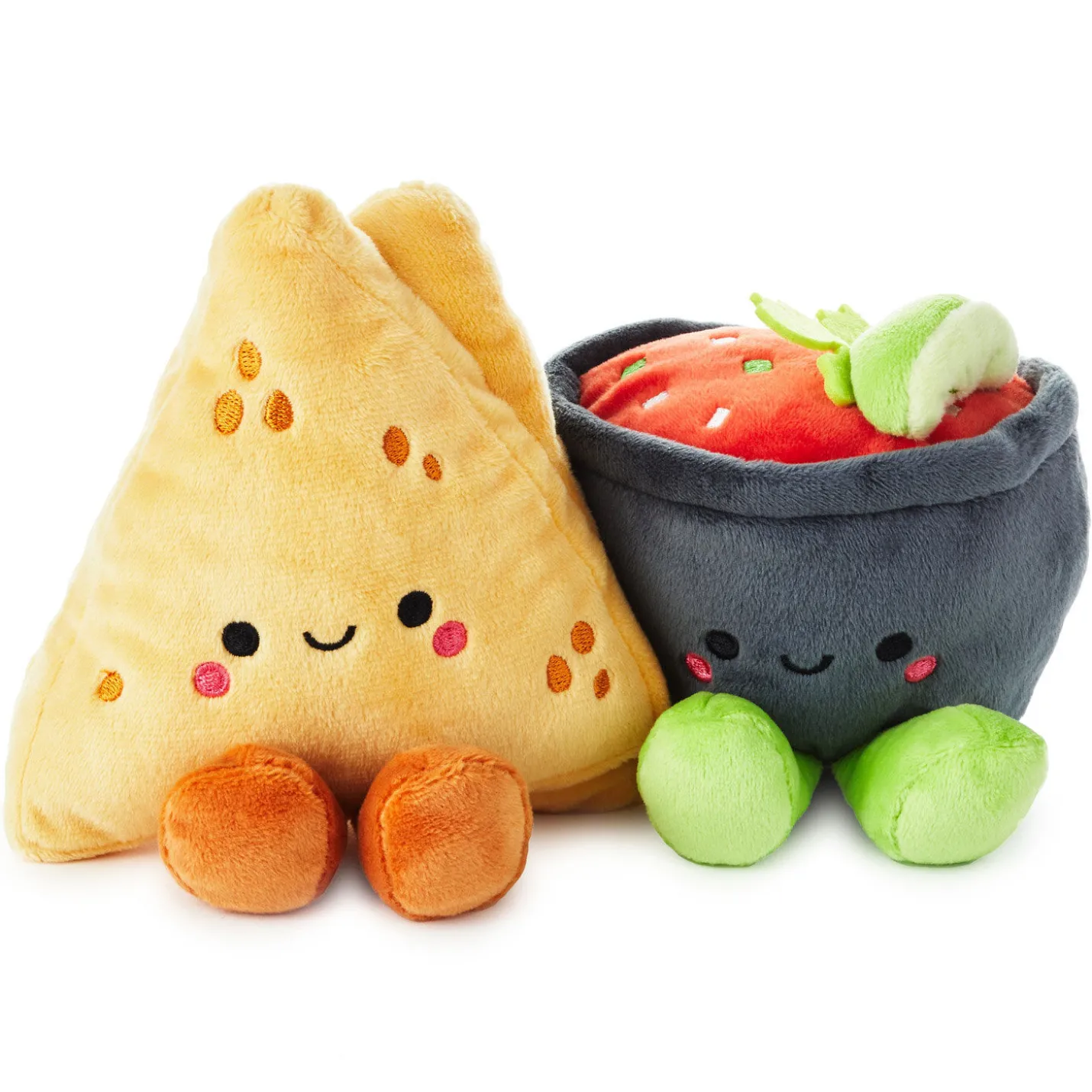 Better Together Chips and Salsa Magnetic Plush, 5.5"
