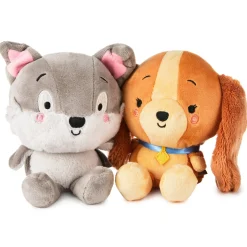 Better Together Disney Lady and the Tramp Magnetic Plush Pair, 5.5
