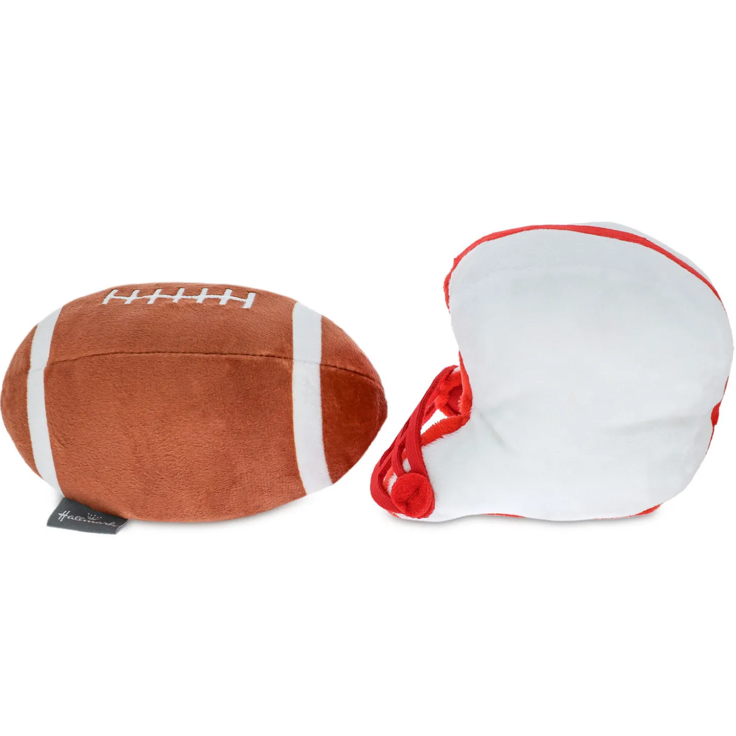 Better Together Football and Helmet Magnetic Plush Pair, 5" H