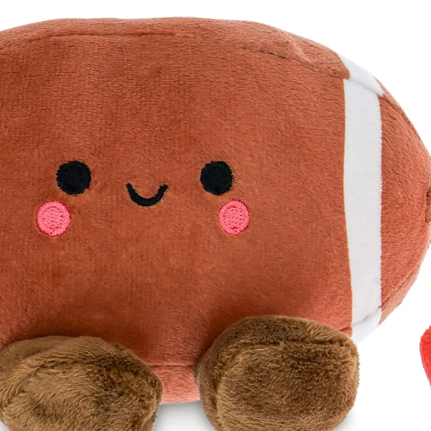 Better Together Football and Helmet Magnetic Plush Pair, 5" H