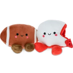 Better Together Football and Helmet Magnetic Plush Pair, 5
