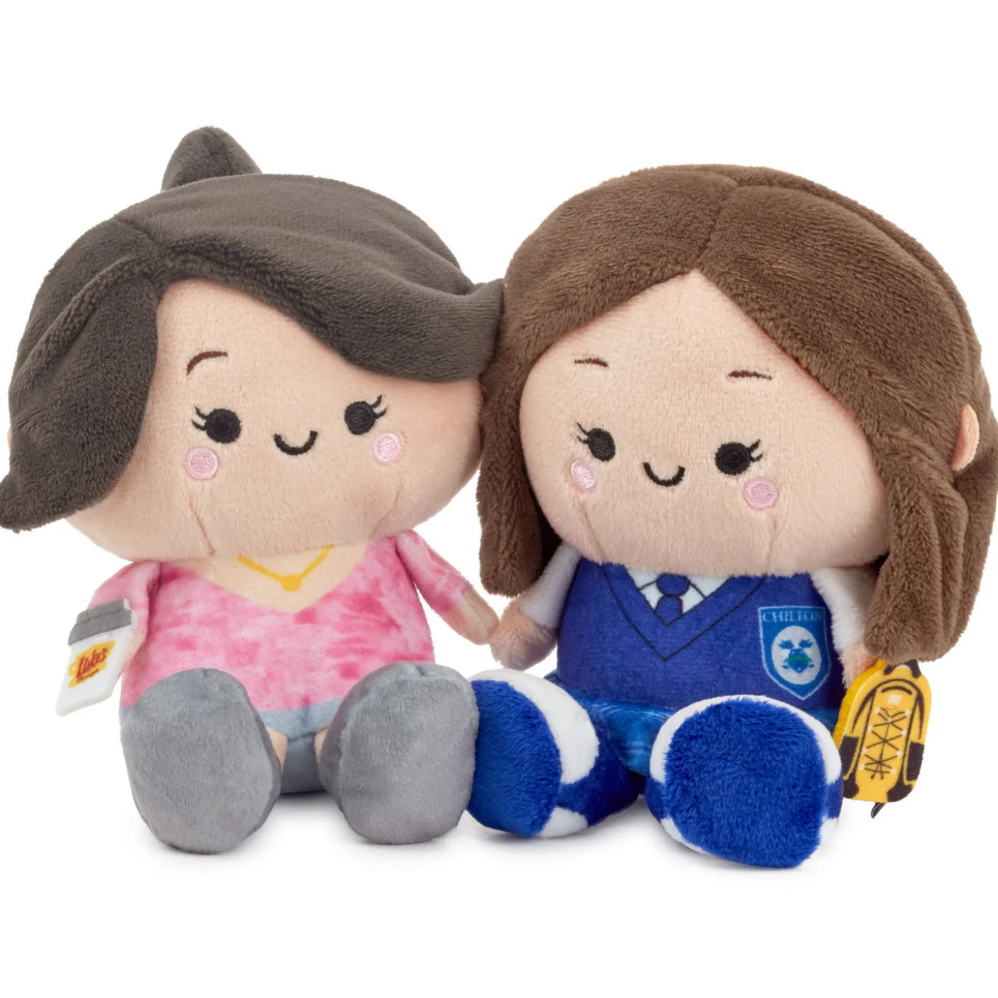 Better Together Gilmore Girls Lorelai and Rory Magnetic Plush Pair, 4.75" H