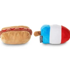 Better Together Hot Dog and Freeze Pop Magnetic Plush Pair, 3.5