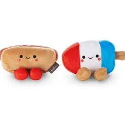 Better Together Hot Dog and Freeze Pop Magnetic Plush Pair, 3.5