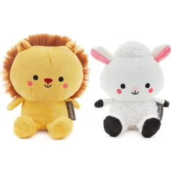 Better Together Lion and Lamb Magnetic Plush Pair, 5.25"