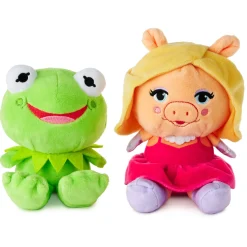 Better Together Muppets Kermit and Miss Piggy Magnetic Plush Pair