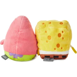 Better Together Nickelodeon SpongeBob and Patrick Magnetic Plush Pair, 5.75"