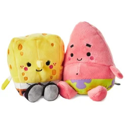 Better Together Nickelodeon SpongeBob and Patrick Magnetic Plush Pair, 5.75