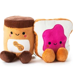 Better Together Peanut Butter and Jelly Magnetic Plush, 5"