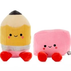 Better Together Pencil and Eraser Magnetic Plush Pair, 6"