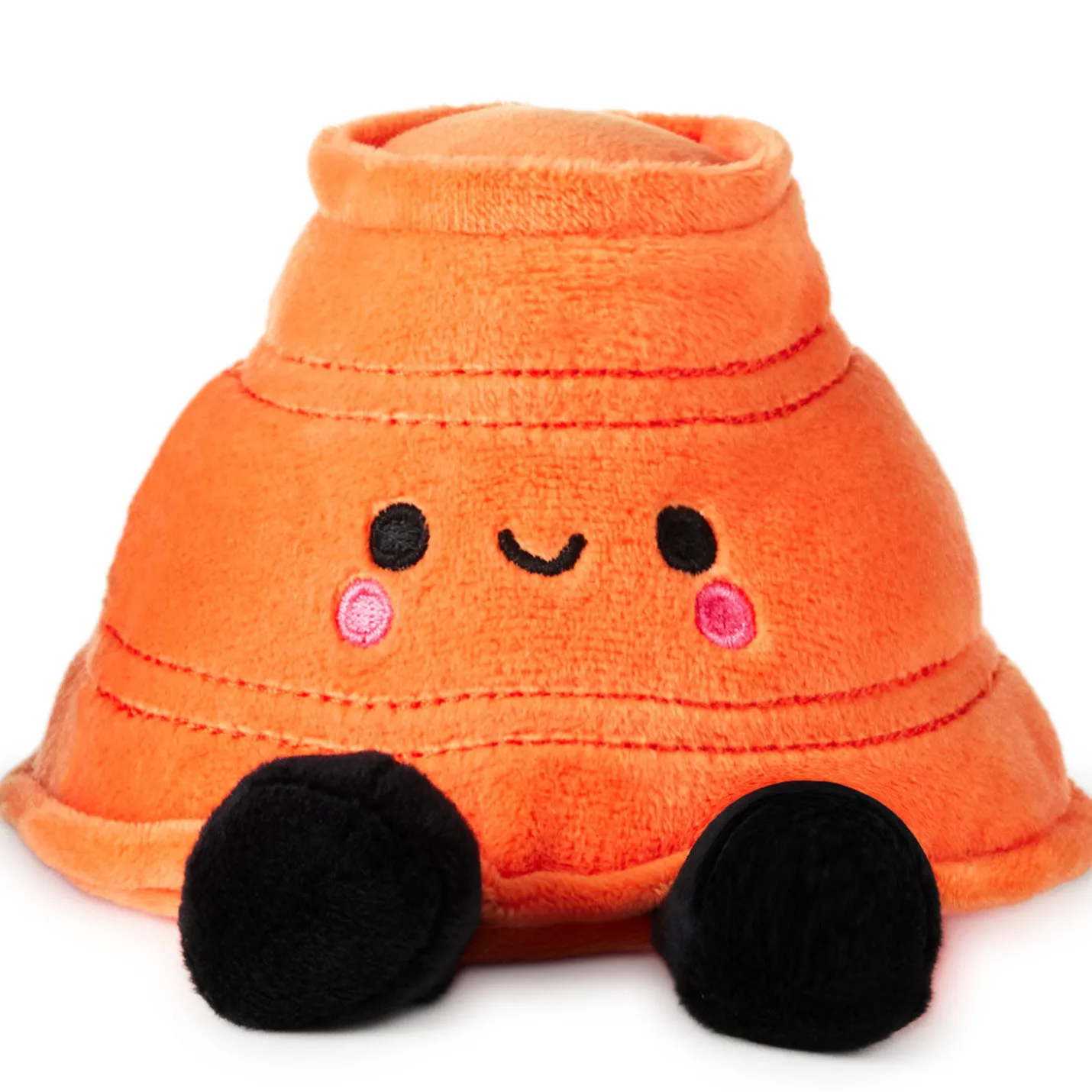 Better Together Soccer Ball and Orange Cone Magnetic Plush Pair, 5" H