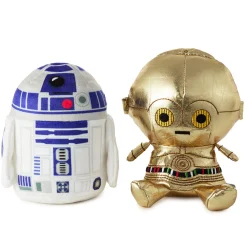 Better Together Star Wars™ R2-D2™ and C-3PO™ Magnetic Plush Pair With Sound, 6.25" H