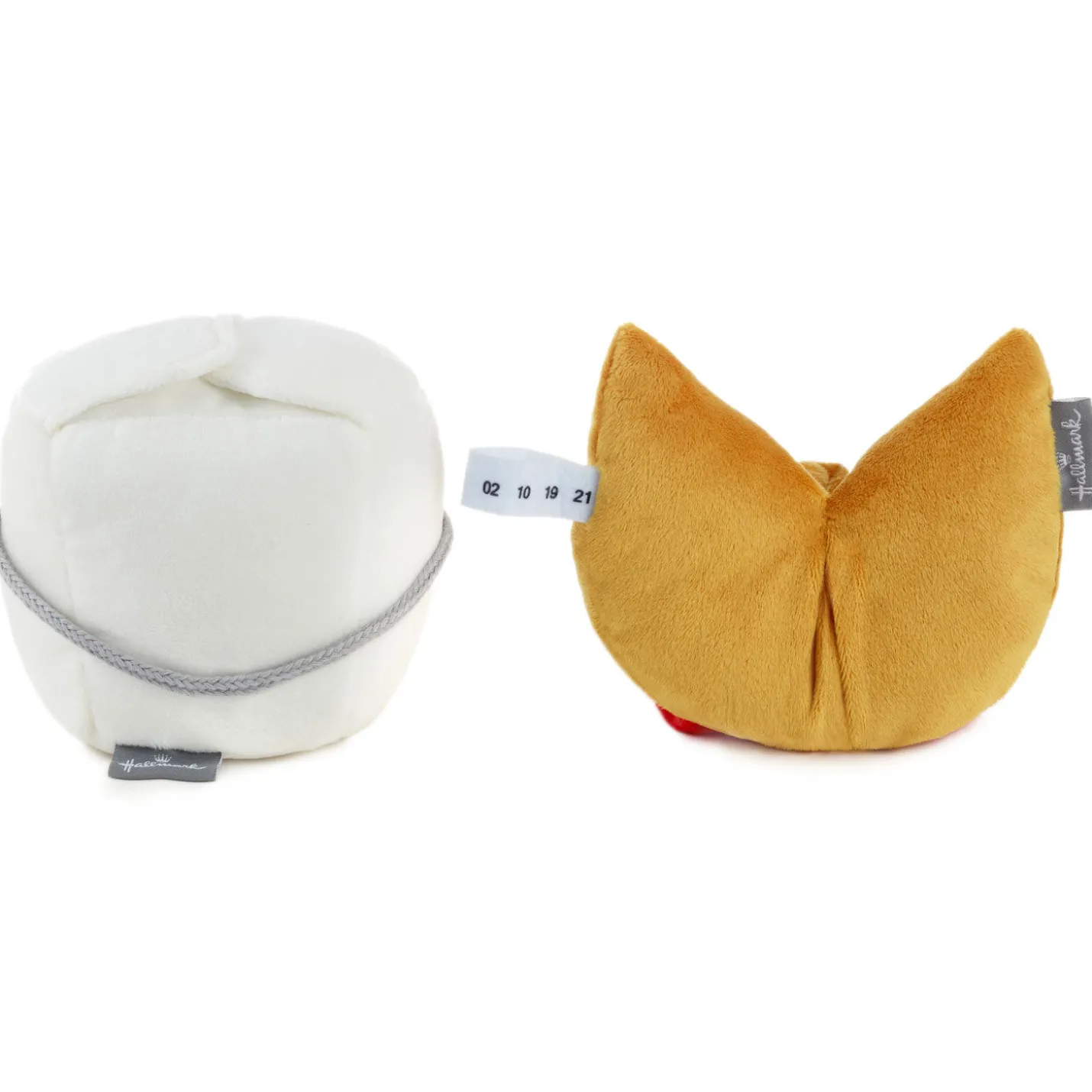 Better Together Takeout Box and Fortune Cookie Magnetic Plush Pair, 5"