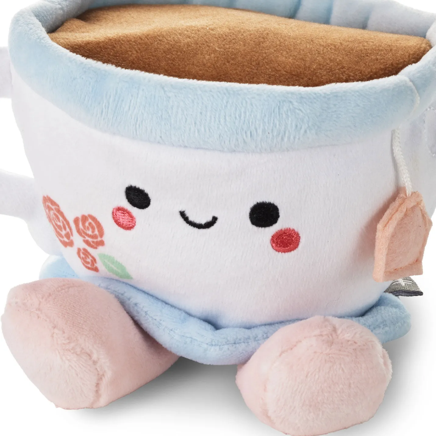 Better Together Teacup and Macaron Cookie Magnetic Plush Pair, 3.5"