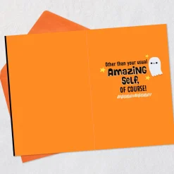 Be Your Amazing Self Halloween Card for Kids