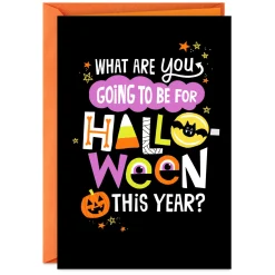 Be Your Amazing Self Halloween Card for Kids