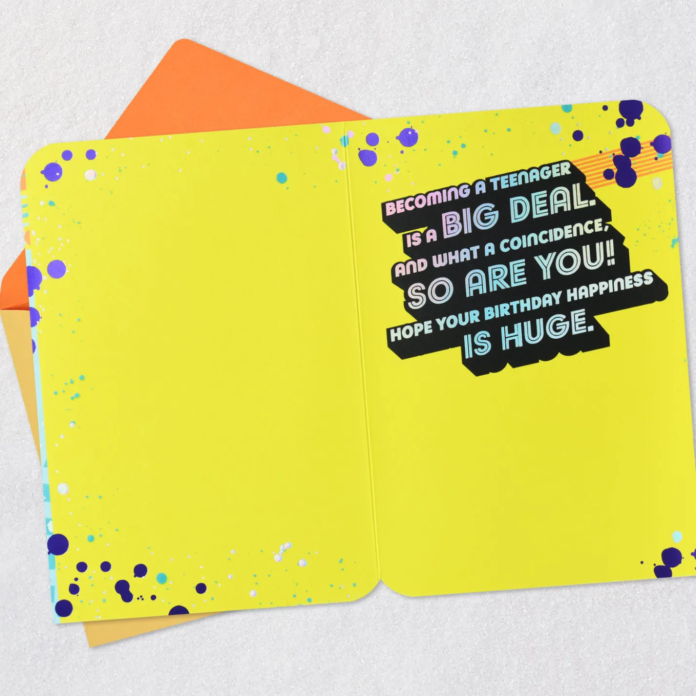 Big Deal 13th Birthday Card