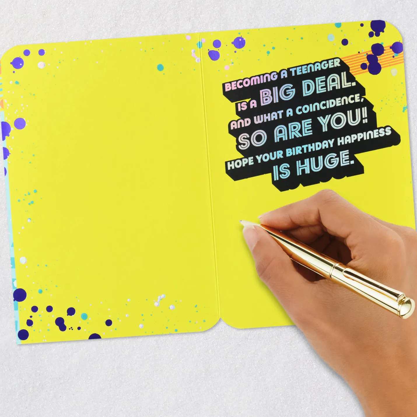 Big Deal 13th Birthday Card