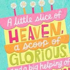 Big Helping of Deep-Down Joy Birthday Card