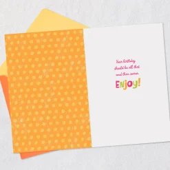Big Helping of Deep-Down Joy Birthday Card