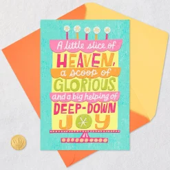 Big Helping of Deep-Down Joy Birthday Card