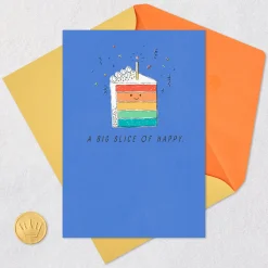Big Slice of Happy Birthday Card