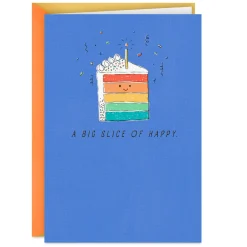Big Slice of Happy Birthday Card