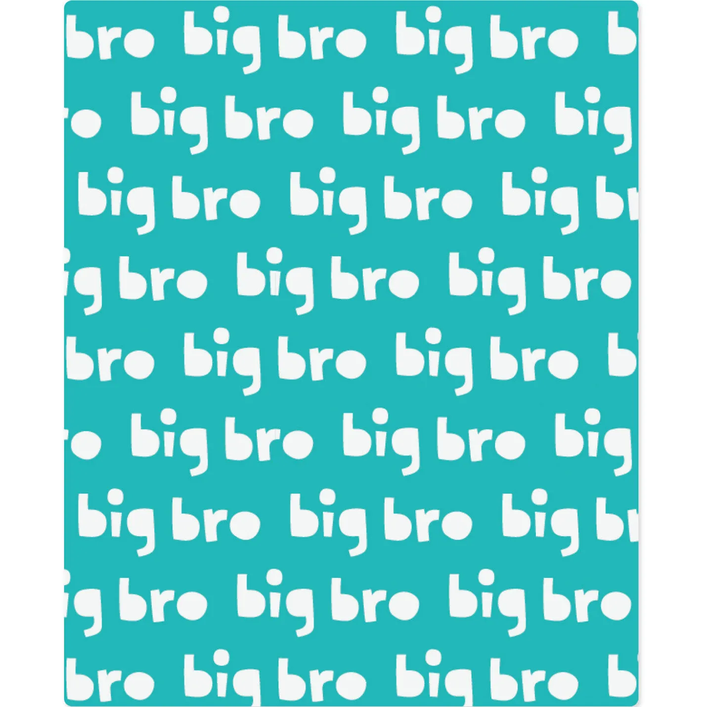 Big Bro Fleece Blanket, 50x60