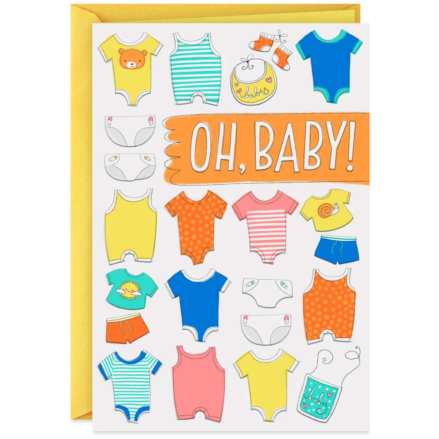 Big Congrats on Your New Little One New Baby Card