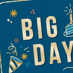 Big Day, Wonderful Grandson Birthday Card for Grandson