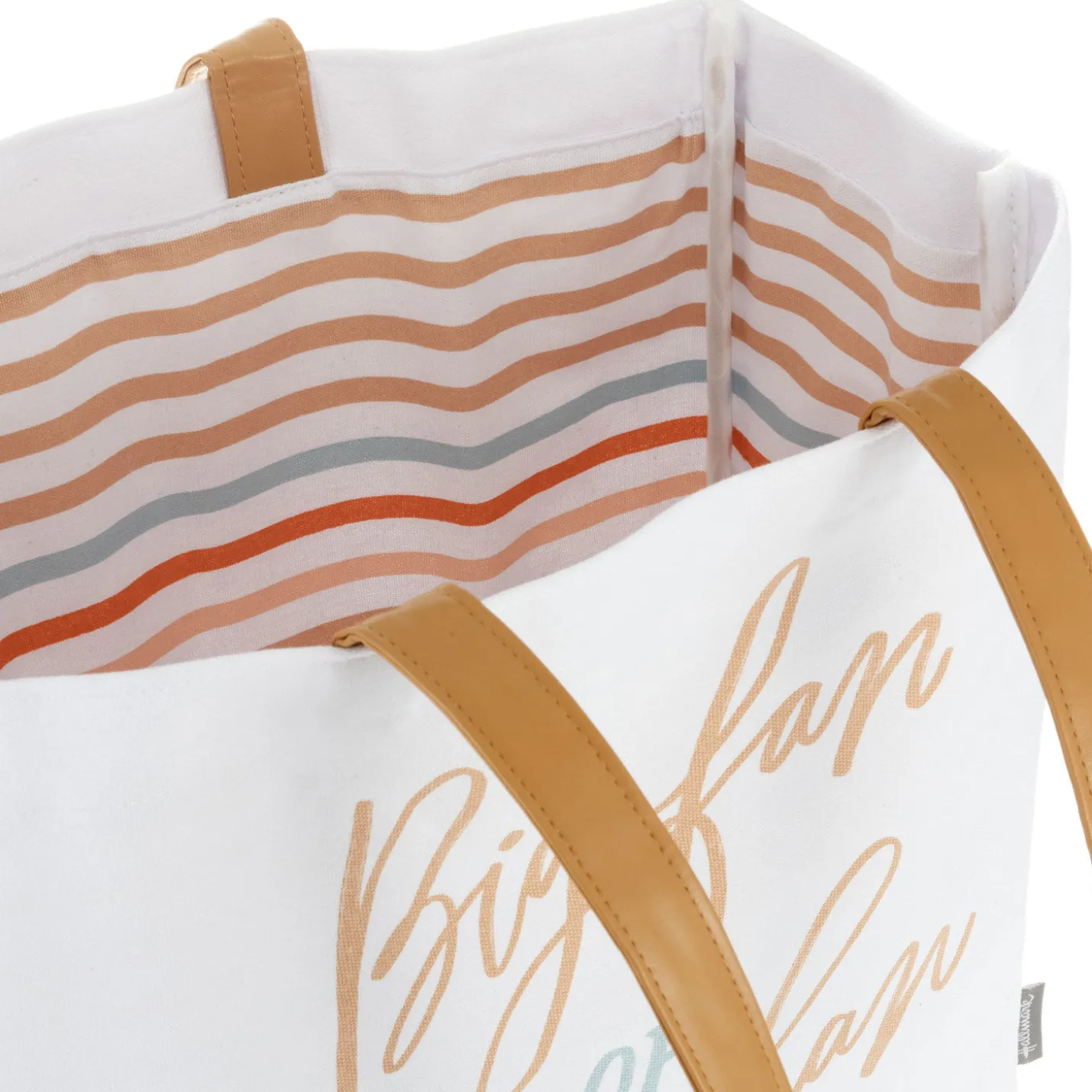 Big Fan of God's Plan Canvas Tote Bag