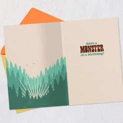 Bigfoot Funny Musical Birthday Card