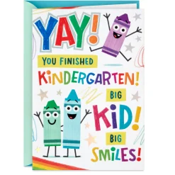 Big Kid, Big Smiles Kindergarten Graduation Card